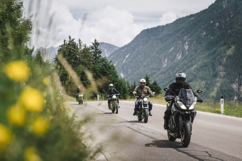 Hotel Heitzmann in Mittersill - Motorrad